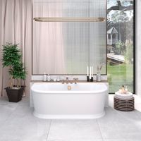 Ванна PENELOPA 168 см из литьевого мрамора NOVA GEL / Aqua de Marco 1168WPEN_GEL — фото 1, Ванны