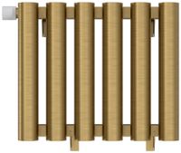 Отопительный радиатор Сунержа Кумир-0 EU50 левый 300х400 6 секций Состаренная латунь арт-051-0350-3006 — фото 6, Радиаторы отопления