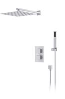 Душевая система встраиваемая с термостатом D&K Bayern.Liszt , белый арт-DA2515708A04 — фото 1, Встраиваемые душевые комплекты