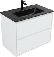 Товар: Тумба с раковиной Aquanet Милан 80 цв. белый глянец 00340154 - фото 5 Тумба с раковиной Aquanet Милан 80 цв. белый глянец 00340154 — фото 5, Тумбы с раковиной