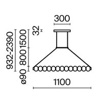Товар: Подвесной светильник Maytoni MOD555PL-L18G3K - фото 2 Подвесной светильник Maytoni MOD555PL-L18G3K — фото 2, Подвесные светильники