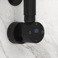 Короб скрытого подключения Короб скрытого подключения Стилье Матовый чёрный 31100-0500 — фото 2, Комплектующие для полотенцесушителей