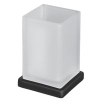 Стакан COLOMBO DESIGN LOOK B1641.NM настольный цвет черный матовый — фото 1, Стаканы для зубных щеток