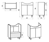 Товар: Тумба под раковину арт-Э-Изе01065-021Н - фото 5 Тумба под раковину арт-Э-Изе01065-021Н — фото 5, Тумбы под раковину