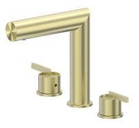 Смеситель ABBER Perfekte 316 для раковины, золото брашированное арт-AF8A08BG — фото 1, Смесители для раковины