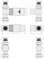 Терморегулятор Терморегулятор автоматический Сунержа прямой (G 1/2" НР х G 3/4" НГ) Без покрытия 00-1420-0001 — фото 2, Комплектующие для полотенцесушителей