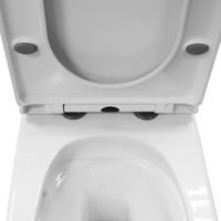 Унитаз-моноблок Azario Velluto, торнадо, с сиденьем микролифт 650*370*775 арт-AZ-6281 — фото 6, Напольные унитазы