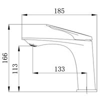 Товар: Cмеситель для раковины Azario Lursy керамический картридж, хром арт-AZ-K1049 - фото 1 Cмеситель для раковины Azario Lursy керамический картридж, хром арт-AZ-K1049 — фото 1, Смесители для раковины