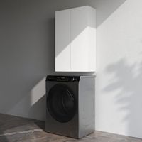 M85CHX0602WG X-Joy, Шкаф навесной с дверками, 60 см, белый глянец — фото 1, Шкафы для ванной