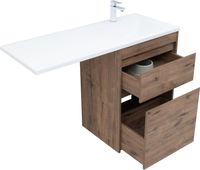 Товар: Тумба под раковину Aquanet Токио 58 дуб веллингтон (напольная 2 ящика) 00333648 - фото 2 Тумба под раковину Aquanet Токио 58 дуб веллингтон (напольная 2 ящика) 00333648 — фото 2, Тумбы под раковину