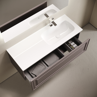 Товар: Тумба подвесная SANCOS Very правая 1195х445х406, c одним ящиком оснащенным доводчиками, Doha Soft , арт.VR120RSM - фото 2 Тумба подвесная SANCOS Very правая 1195х445х406, c одним ящиком оснащенным доводчиками, Doha Soft , арт.VR120RSM — фото 2, Тумбы под раковину