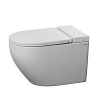 Товар: Унитаз ABBER Bequem AC1126P подвесной белый с импульсным смывом - фото 7 Унитаз ABBER Bequem AC1126P подвесной белый с импульсным смывом — фото 7, Подвесные унитазы