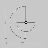 Настенный светильник (бра) Freya FR5487WL-01G4 — фото 7, Бра