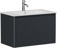 Тумба под раковину Allen Brau Gravity 80 антрацит матовый арт-1.370017.AM — фото 1, Тумбы под раковину