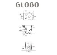 Товар: Унитаз GLOBO LALITA приставной цвет белый LT001BI - фото 3 Унитаз GLOBO LALITA приставной цвет белый LT001BI — фото 3, Приставные унитазы