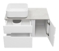 Тумба под раковину арт-П-Роя-01080-011П2Я — фото 2, Тумбы под раковину