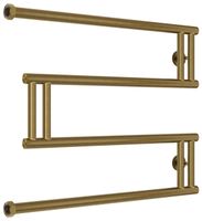 Полотенцесушитель водяной Сунержа High-Tech+ model "M" 500х650 Состаренная бронза арт-05-4050-5065 — фото 4, Водяные полотенцесушители