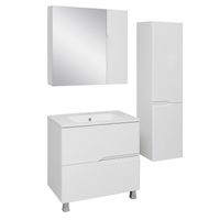 Тумба напольная PALERMO 80 /2ящ/ AQUA DE MARCO 2080CPAL/FL/F/1 — фото 7, Тумбы под раковину