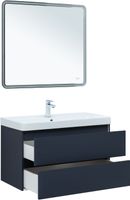 Тумба с раковиной Aquanet Вега 2.0 90 2 ящ. цв.маренго (раковина Ирис) арт-00344740 — фото 7, Тумбы с раковиной