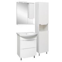 Тумба напольная VIKTORIA 60 /2ящ// AQUA DE MARCO 2060CVIC/EL/2Y — фото 5, Тумбы под раковину