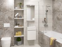 Тумба под раковину арт-Э-ЭкоМ01040-П — фото 4, Тумбы под раковину