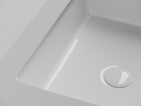 Раковина встраиваемая снизу Ceramicanova Era, c отверстием слива - перелива 460x320x155 мм, белый, арт. арт-CN15003 — фото 6, Раковины встраиваемые снизу