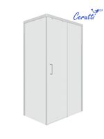 Ограждение душевое Ceruttispa без поддона (80x110x195) арт-VITO110-R — фото 4, Прямоугольные душевые уголки
