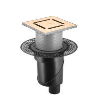 Товар: Трап BERGES водосток PLATZ Norma 150х150, золото глянец, S-сифон D50/105 H50 вертикальный арт-092059 - фото 5 Трап BERGES водосток PLATZ Norma 150х150, золото глянец, S-сифон D50/105 H50 вертикальный арт-092059 — фото 5, Трапы для душа