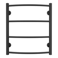 Полотенцесушитель водяной AZARIO VERONA 500/600 4 секции, нижнее/диагональное подключение, 1/2", графит арт-AZ83913G — фото 5, Водяные полотенцесушители