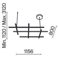 Товар: Подвесной светильник Maytoni MOD278PL-L86G3K - фото 5 Подвесной светильник Maytoni MOD278PL-L86G3K — фото 5, Подвесные светильники