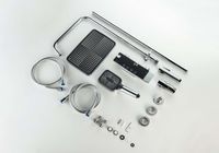 ПОЛАРИС душевая система (смеситель для ванны) 295х195мм арт-AQ3040CR — фото 10, Душевые стойки