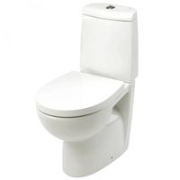 VICTORIA NORD Чаша унитаза напольного, горизонтальный выпуск, белая. ROCA 7342ND7000 — фото 1, Напольные унитазы