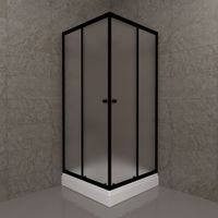 ДО Вента-БВ 90*90, квадрат, низ. подд. (2 места+сифонD90мм) арт-Щ0000064629 — фото 1, Квадратные душевые уголки