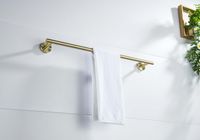 Товар: AQ4214BG ОБЕРОН полотенцедержатель 600 мм, шлиф. золото - фото 4 AQ4214BG ОБЕРОН полотенцедержатель 600 мм, шлиф. золото — фото 4, Полотенцедержатели