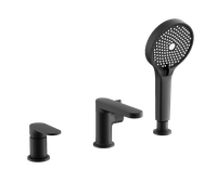 Смеситель на борт ванны BELZ, черный, арт-B66713-7 — фото 1, Смесители на борт ванны