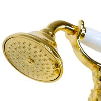 PRESTIGE См-ль д/ванны внешний плоский излив, бронза 32450 — фото 7, Смеситель для ванны