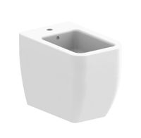 Биде Scarabeo TEOREMA 2.0 напольное с одним отверстием цвет белый арт-5139 — фото 1, Биде напольные