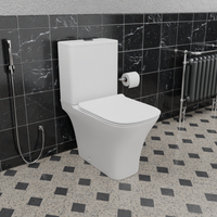 Унитаз напольный CeramaLux арт-1215A — фото 15, Напольные унитазы