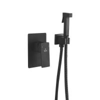 Гигиенический душ со смесителем Rose , черный арт-R2805H — фото 1, Гигиенические души