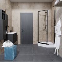 Товар: ДО Дека-Блэк, 100х100, пятиуг., низ. подд. (3 места+сифонD90мм) арт-Щ0000062933 - фото 7 ДО Дека-Блэк, 100х100, пятиуг., низ. подд. (3 места+сифонD90мм) арт-Щ0000062933 — фото 7, Душевые уголки трапеция