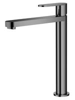 Agger Sweet смеситель для накладной раковины однорычажный высокий, оружейная сталь матовая арт-A2712155 — фото 1, Смесители для раковины