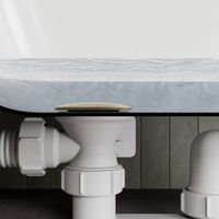 Слив-перелив для ванны полуавтомат MILACIO Ultra (MCU.014.GD) золото — фото 3, Сливы-переливы