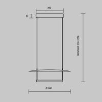 Подвесной светильник Maytoni арт-MOD280PL-L30B3K1 — фото 8, Подвесные светильники