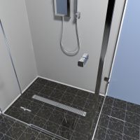 Товар: К-т водоотводящий желоб DP20-600 из нержавеющей стали + Декор. решетка LG20-600 арт-DP20600-LG20600 - фото 2 К-т водоотводящий желоб DP20-600 из нержавеющей стали + Декор. решетка LG20-600 арт-DP20600-LG20600 — фото 2, Душевые лотки