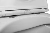 Унитаз подвесной PRO 370х490х360 безободковый, в комплекте с сидением микролифт арт-PRO-0001 — фото 5, Подвесные унитазы