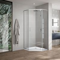 Товар: Душевой уголок Slim-U VSP-2SU900CL, 900*900, хром, стекло прозрачное - фото 1 Душевой уголок Slim-U VSP-2SU900CL, 900*900, хром, стекло прозрачное — фото 1, Душевые уголки трапеция