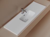 CN7028 Раковина мебельная накладная Compact 1210x395x170, цвет белый — фото 2, Раковины встраиваемые сверху