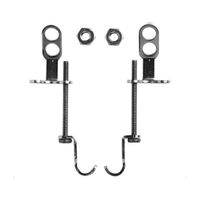 Товар: Крепление для полупьедесталов, Duravit, цвет-хром арт-0055030000 - фото 1 Крепление для полупьедесталов, Duravit, цвет-хром арт-0055030000 — фото 1, Консоли для раковины