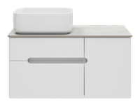 Тумба под раковину арт-П-Роя-01080-011П2Я — фото 1, Тумбы под раковину