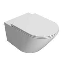 Унитаз GLOBO FORTY3 подвесной цвет белый FOS05BO — фото 1, Подвесные унитазы